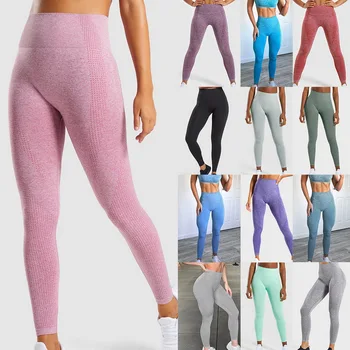 

Buttery-soft Naked-feel Workout Gym Yoga Pants Women Squat Proof High Waist Fitness Tights Sport Leggings