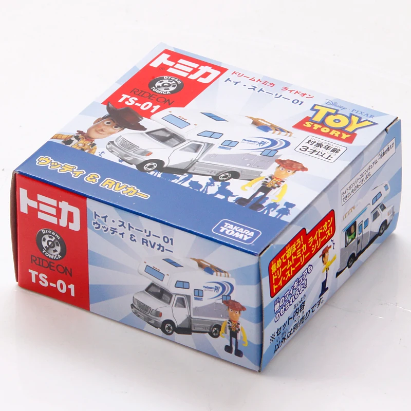 Takara Tomy Tomica игрушка "Дисней" История 4 езды на TS-01 Woody& RV автомобиль металлический литой автомобиль модель
