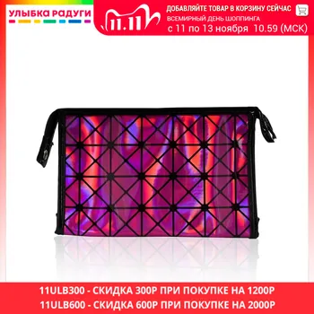 

Cosmetic Bags & Cases Ameli 3087654 Улыбка радуги ulybka radugi rulybka smile rainbow косметика Cosmetic bag-trapezoid Ameli "Geometry" 3087654