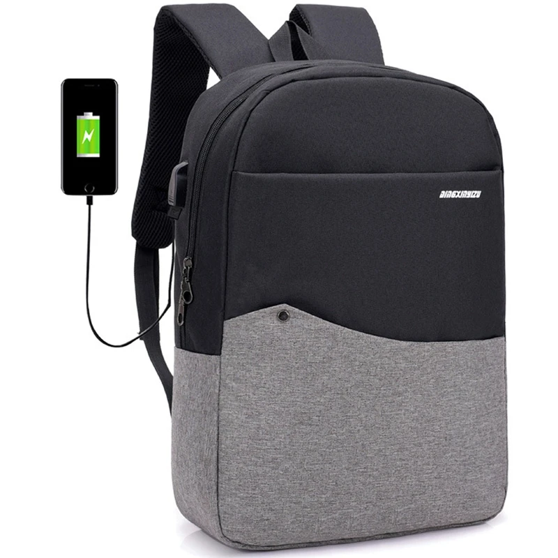 Модный умный рюкзак с зарядкой через Usb для мужчин и женщин, парный рюкзак для отдыха и путешествий