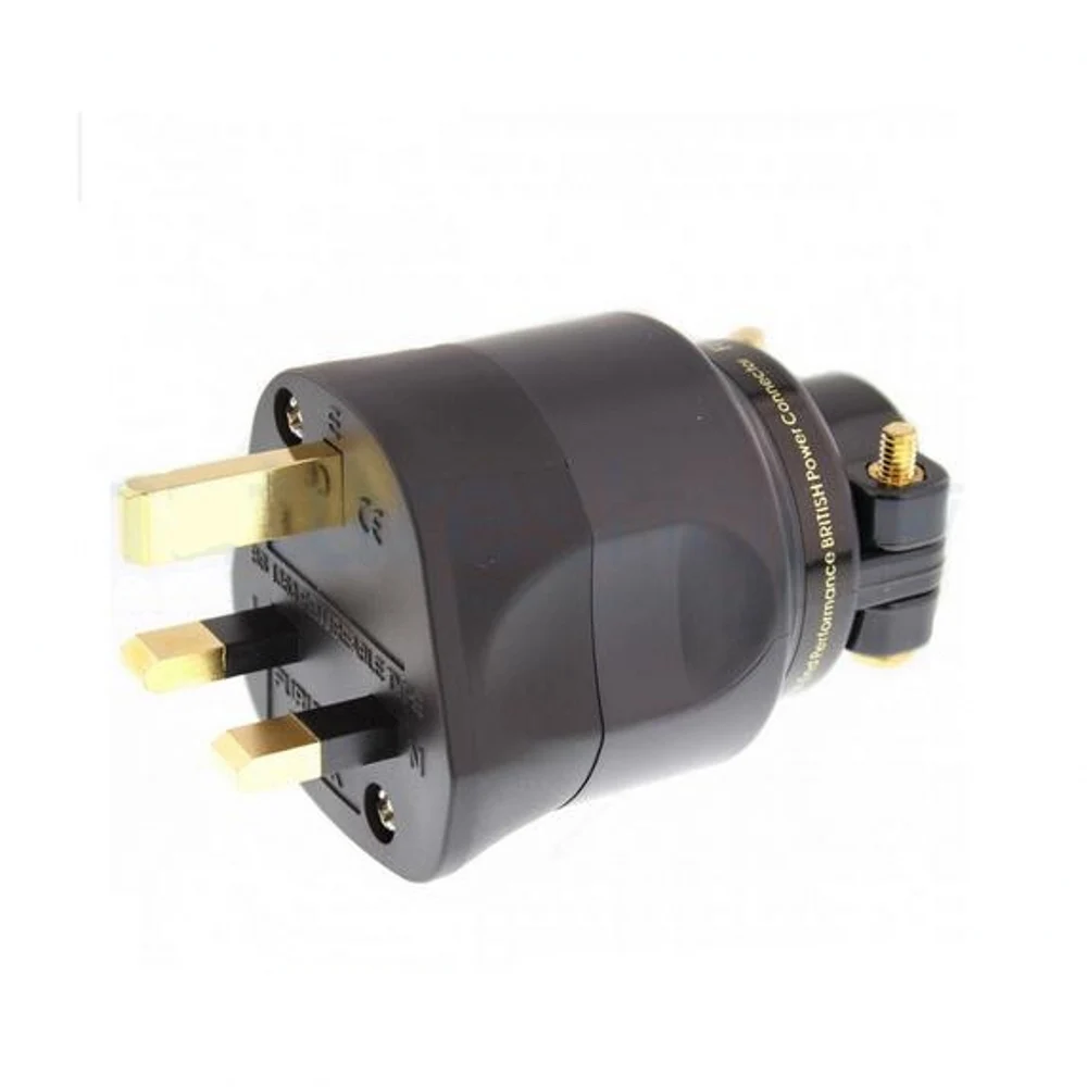 Furutech 13A UK Сетевой Штепсель FI-UK 1363(G) позолоченный/FI-UK 1363(R) NCF покрытый родием верхний конец MATIHUR hifi Япония без коробки