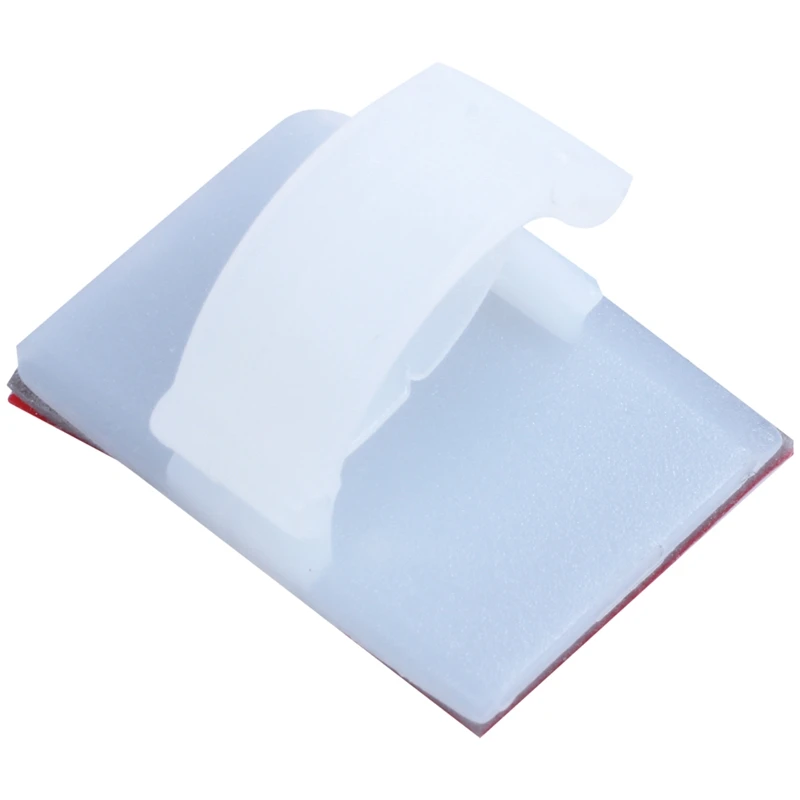 

200 Pcs Adhesive Cable Clips Wire Clips Cable Wire Management Wire Holder Cable Clamps Cable Tie Holder for String Lights, Car,