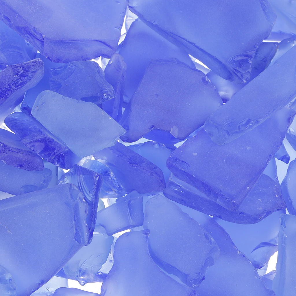 Bulk 500g DIY Crafts Sea Glass Frosted for wedding, party, shell, home decor