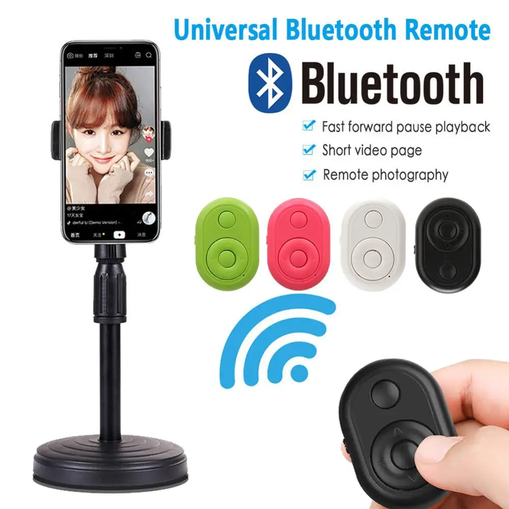 Wireless Multimedia Bluetooth Remote Control Camera Shutter Selfie