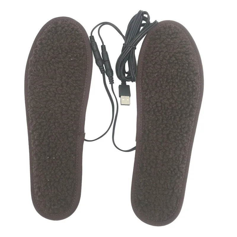 

High Quality USB Electric Heated Shoe Insole Winter Warm Feet Heater Foot Warmer Pad Warm Soft And Comfortable