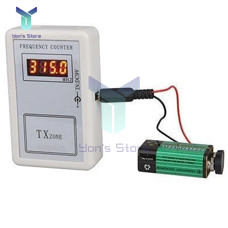 Handheld Remote Control Wireless Frequency Meter Counter Tester 250