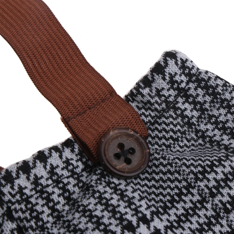 2019 Newborn Photography Props New Long Pants and Hat Set Accessories Plaid Costume Infant Baby Boy Little Gentleman Outfit