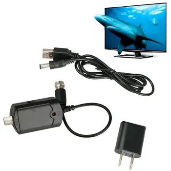 

Hot 2020 HDTV Antenna Amplifier Signal Booster TV High Channel VHF Indoor Gain Boost UHF K6W4