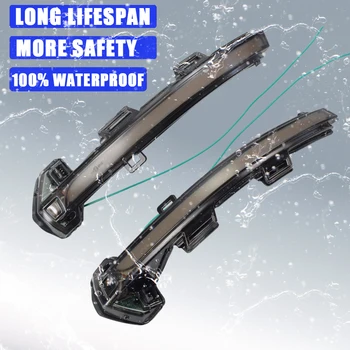 

Sequential Turn Signal Indicator Blinker Dynamic Startup Breath Light For Volkswagen VW Passat B8 2015-2020 For Arteon 2016-2017