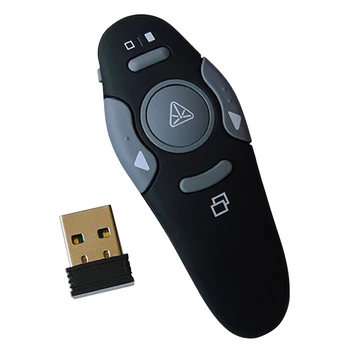 

Teacher Meeting Wireless Presenter Speech 2.4GHz Flip Pen Office School Remote Control Pointer USB PPT Presentation