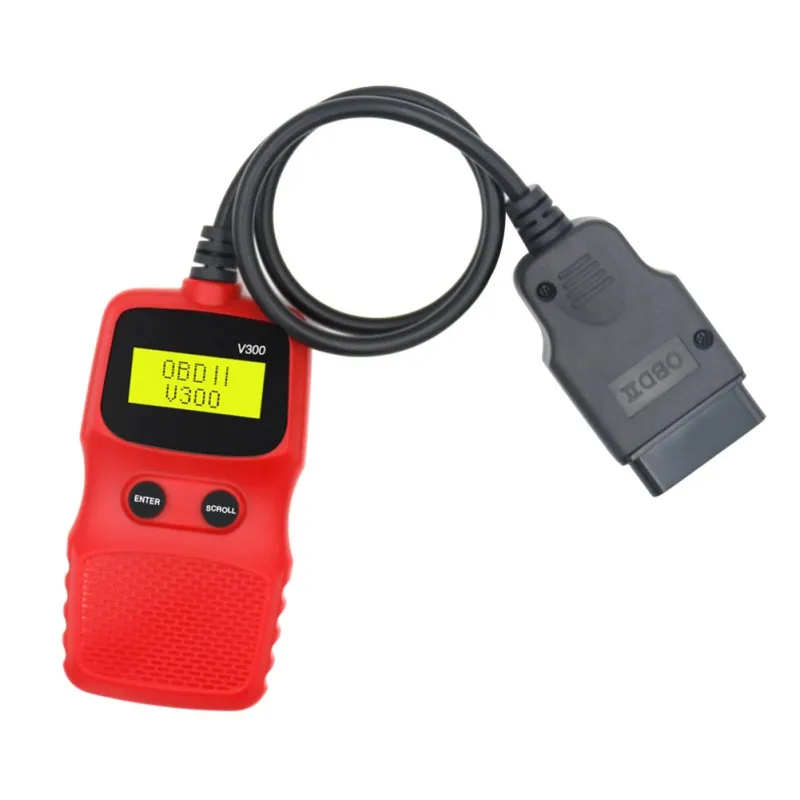 OBD2 сканер OBDII считыватель кодов двигателя чистый код неисправности автомобиля