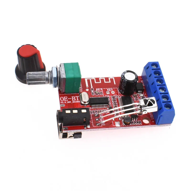 DC 12V 24V Bluetooth модуль аудиоресивера 15 W 30 * 2 стерео усилитель платы|Аксессуары для MP3