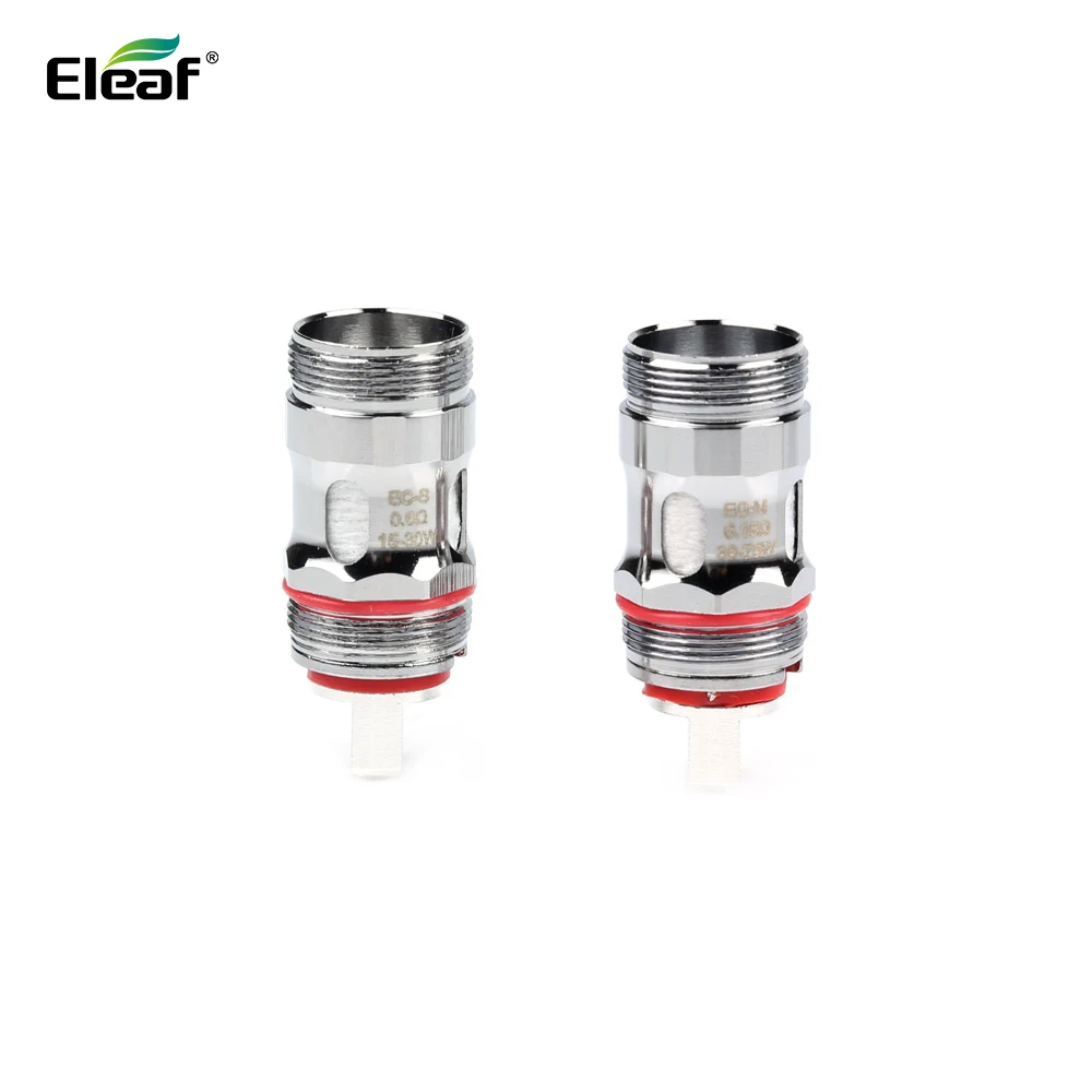 10 шт.,, Eleaf EC-M/EC-N, 0.15ом, Сменная головка, EC-S, 0.6ом, головка SS316L, сетка, EC, головка, электронная сигарета, катушка