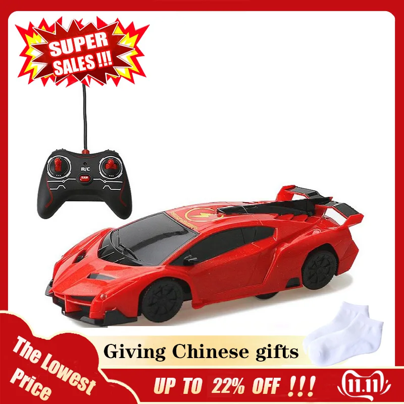 

abay 2019 hot Remote Control RC Climbing Wall Car with Cool Light YH-72