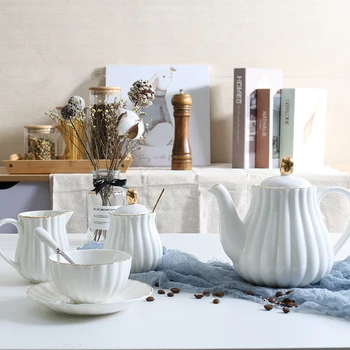 

Classic European-style Gold Bone China Coffee Cup Business Afternoon Tea Cup Household Cup Travel Cup Drinkwear DD60CC