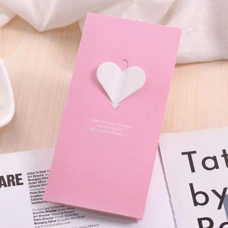 Love 3D Heart Cards Valentines Day Gift Postcard and Stickers Wedding Invitation Greeting Cards Anniversary for Her