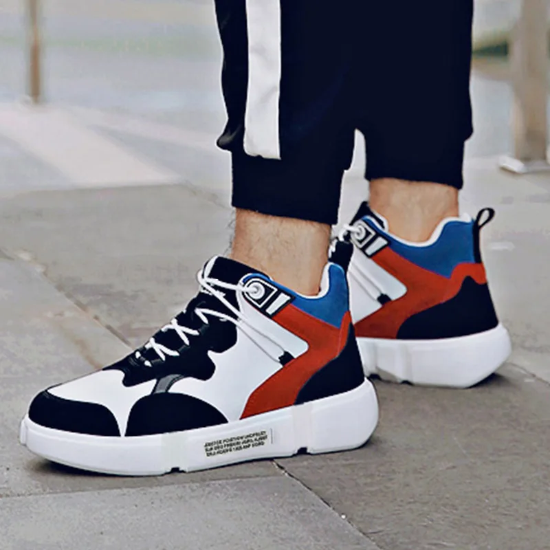 

Dan mian Celebrity Style 2019 Autumn And Winter New Style Splicing Type MEN'S Casual Shoes Versatile Harajuku Wind Cool Students