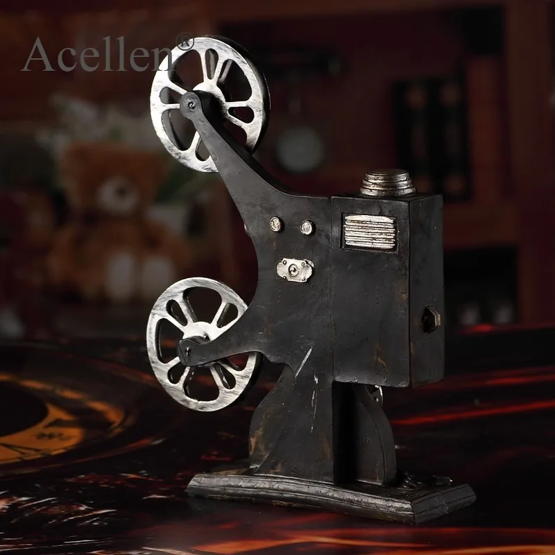 Скандинавский винтажный Ретро Ностальгический проектор Модель украшение