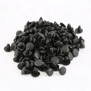 

150pcs/set Universal Plastic Material Rivet Car Door Trim Panel Clip Buckles Car Interior Door Fastener Buckle Black