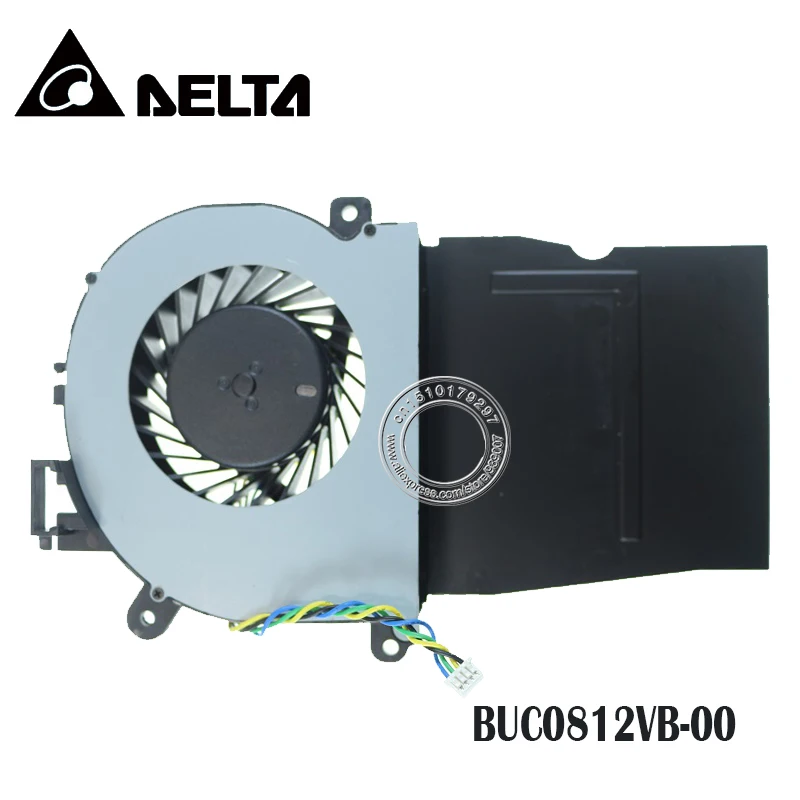 Вентилятор охлаждения процессора BUC0812VB-00 DC12V 1.45A DXQ 4PIN для lenovo все-в-одном