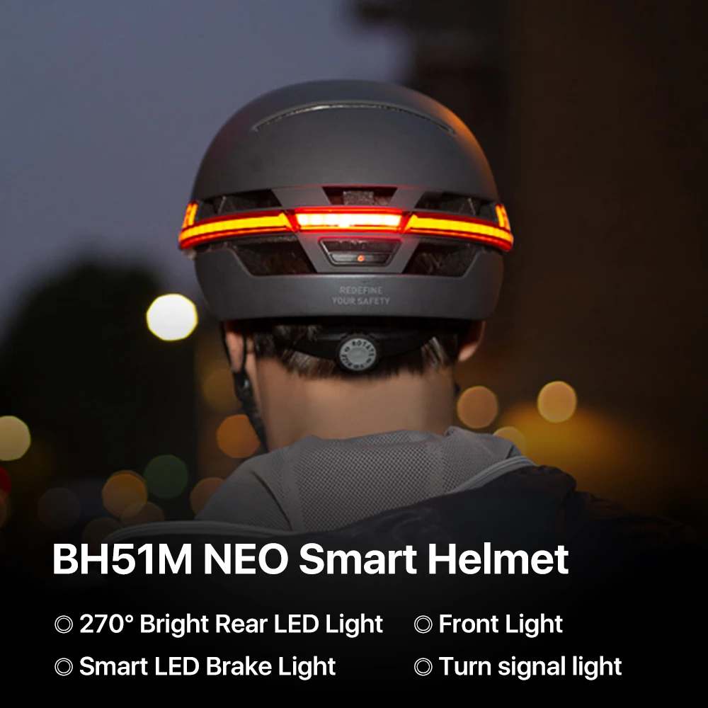 Livall 2021 BH51M Neo Slimme Fietshelm Met Auto Sensor Led Kanten  Ingebouwde Bluetooth Mic Speakers Mtb Helm|Bicycle Helmet| - AliExpress