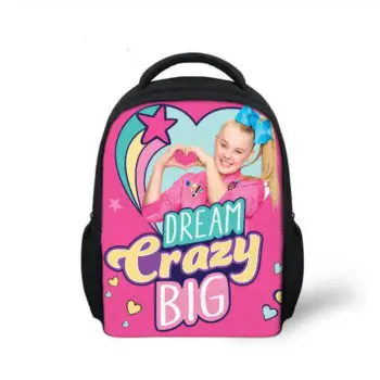 

JOJO Siwa Girls Preschool Book Backpack for Kids Pupil's School bags School Supplies Boys Bookbags Students Daybag
