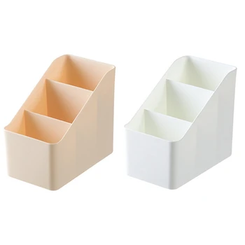 

Plastic Remote Control Storage Holder Desktop Storage Case Box Organiser Mobile Phone Holder Stand Home Decor