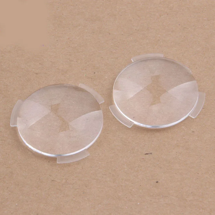 

2pcs/lot 25mm x 45mm BiConvex Lens for Google Cardboard DIY 3D VR Glasses High Quality