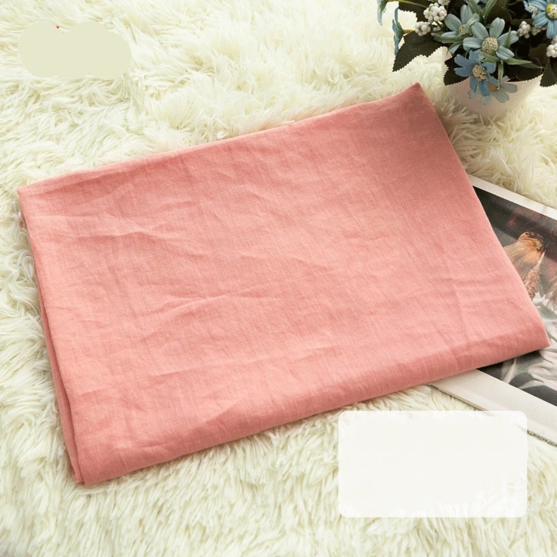 Ткань для шитья 100 льняная тканая каменная промытая ткань для брюк или костюма 1 ярд/шт W300553