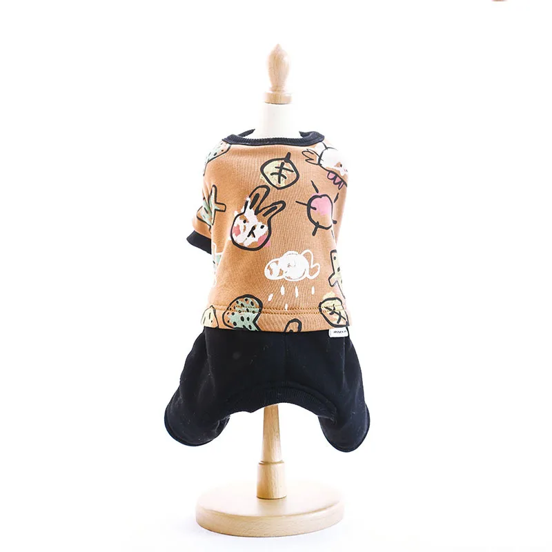 Цвет: желтый Одежда для маленьких собак модная осенне-зимняя куртка для собак Теплые Комбинезоны для щенка чихуахуа французская одежда для бульдога комбинезоны - Цвет: Цвет: желтый