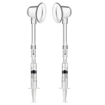 

2PCS Breastfeeding Aid Effective PP Pullers Girl Painless Treatment Health Care Women Sucking Nipple Aspirator Corrector