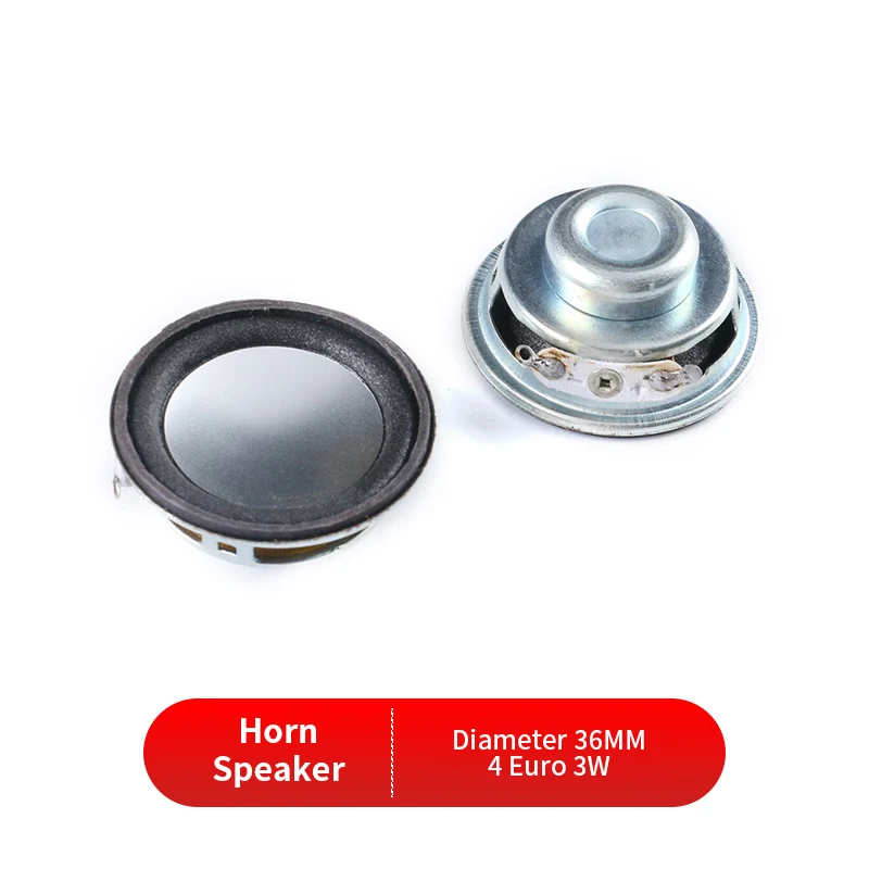 1pcs 8ohm 0.5W Small Trumpet Loudspeaker 36mm Diameter discount