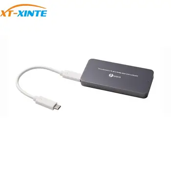 

XT-XINTE 40Gbps SSD Box PCI-E M.2 SSD Enclosure Case Type-C Aluminium Thunderbolt3 40G C to C Cable for Laptop Desktop