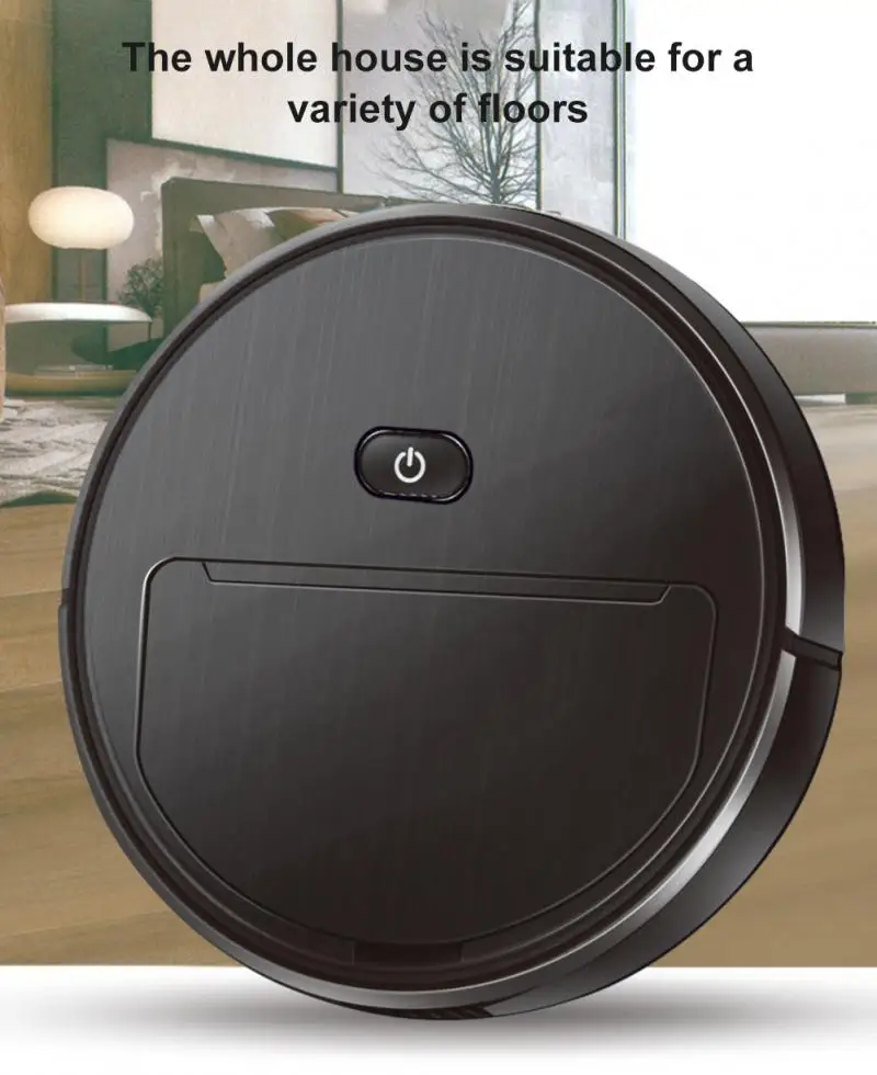 Automatic Smart Robot Vacuum Cleaner Small Vacuum Cleaners Sweeping Robot Floor Dirt Auto Home USB Rechargeable Cleaning Machine