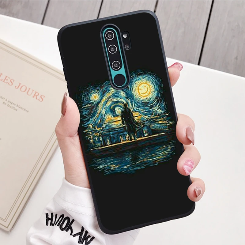 Van Gogh Silicone Ốp Lưng Điện Thoại Redmi Note 8 7 Pro S 8T Cho Redmi 9 7A Bao phone cases for xiaomi