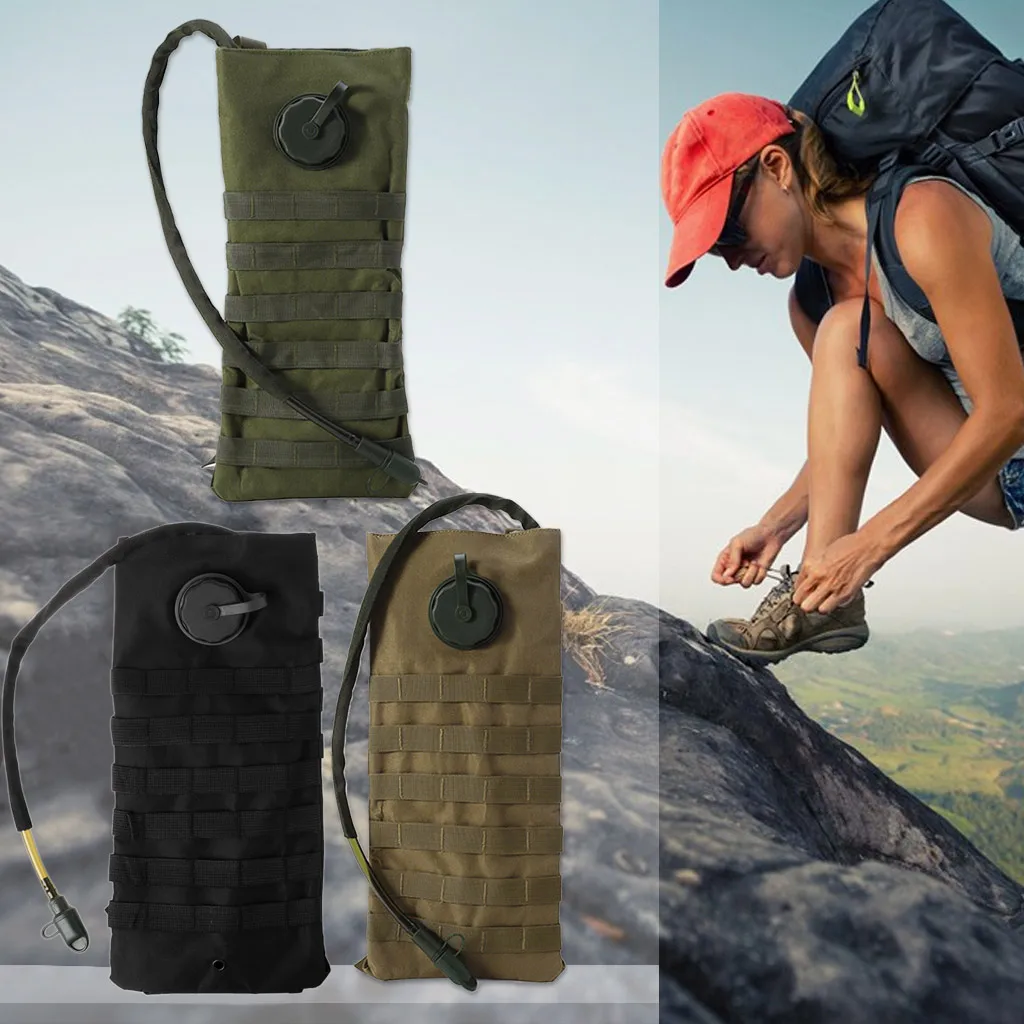 2.5L Molle военный рюкзак для воды Велоспорт пешая ходьба походы для верховой езды водонепроницаемый рюкзак для активного отдыха походная сумка для воды