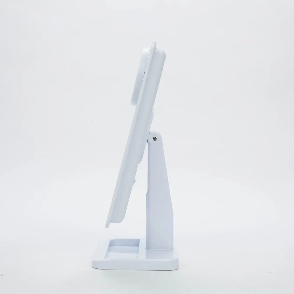 Sensor de Toque Espelho com Lâmpada Espelho de Maquiagem Portátil Desktop Multi-função Beleza Espelho Rotativo Led Mod. 1211519 9 Portátil led sensor de toque espelho com