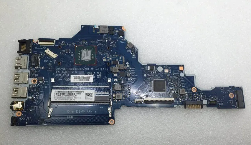 N4000 L23234-601 для hp Материнская плата для ноутбуков pc основная плата