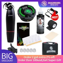 Профессиональный набор для татуировок Татуировка роторная ручка машина набор Перманентный макияж картридж иглы татуировки боди-арт