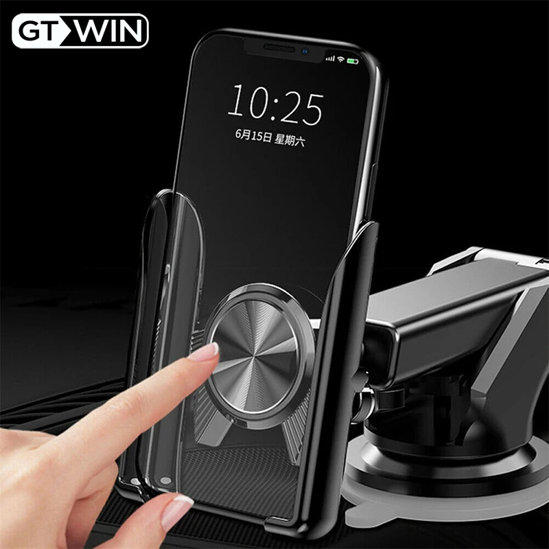 

GTWIN Windshield Gravity Sucker Car Phone Holder 360 Mount in Car Mobile Phone Stand Support Smartphone For iPhone iPad Pro GPS