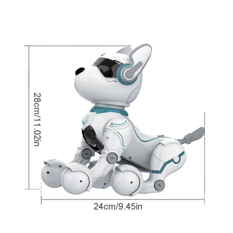 Remote Control Robot Dog Toy for Kids Early Education Toy Intelligent Programming Smart Stunt Puppy Robot Remote Control Robot Dog Toy for Kids Early Education Toy Intelligent Programming Smart Stunt Puppy Robot