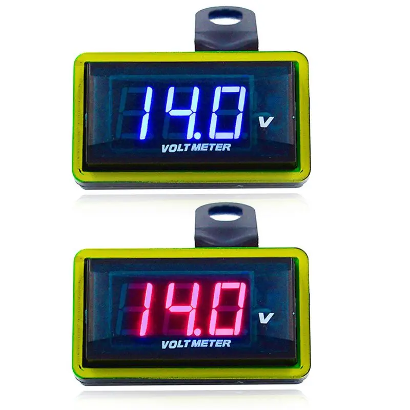 

DC 12V LED Digital Display Voltmeter Voltage Panel Meter For Electromobile Motorcycle Car