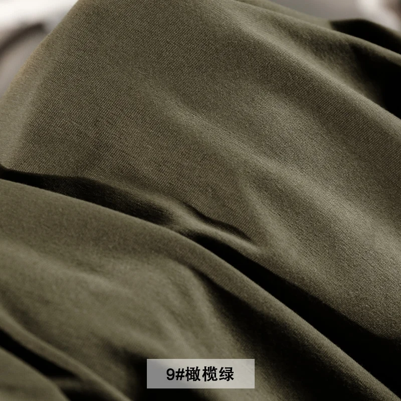 Sustainable Cotton Spandex Jersey Fabric for Women’s Dresses, Opaque Finish