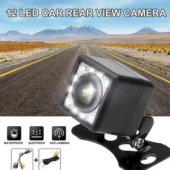

Useful Car Rear View Camera Universal 12 LED Night Angle Parking HD Waterproof Color Image Vision Camera Reverse Backup 170 Q1C7