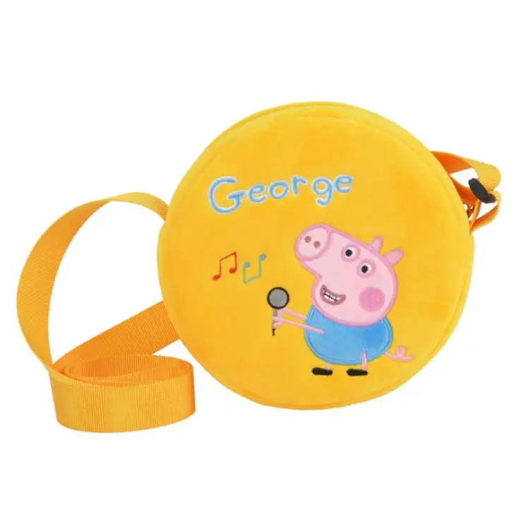 PEPPA Свинья Пеппа Джордж плюшевый рюкзак высокого качества Мягкая мультяшная сумка кукла для детей детская игрушка - Цвет: 6