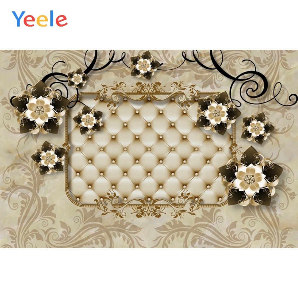 

Yeele Headboard Photophone Vinyl Luxury Birthday Bedroom Photography Backgrounds Customized Photographic Backdrops Photo Studio