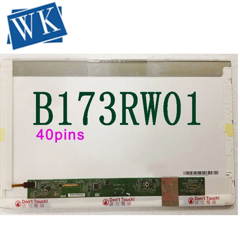 Analogic LAPTOP LCD SCREEN Compatible With AU OPTRONICS B173RW01 V.5 BOTTOM LEFT CONNECTOR 1