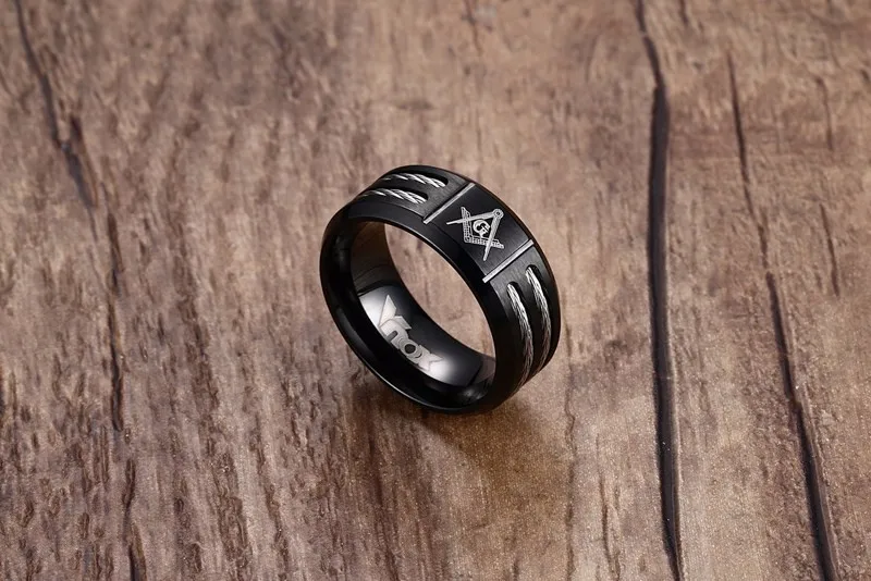 Men Masonic Rings 14