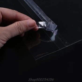 

50 Resealable 4 Mil Plastic Vinyl Record Outer Sleeves For 12'' LP GATEFOLD 2LP Au14 20 Dropship