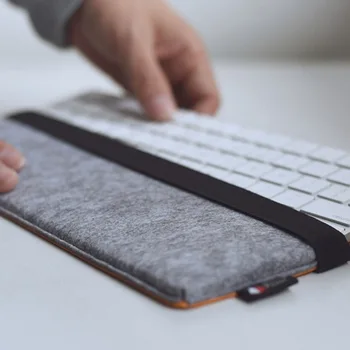 

Protection Storage Case Shell Bag Soft Sleeve for Apple Magic 2 Keyboard NC99